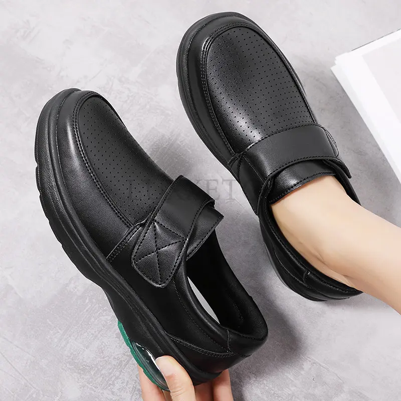 Sneakers Woman Nurse Clogs Shoes - Nursing Women Summer Shoe Female Health Work Flat Walking Soft Non Slip Hospital Nurse