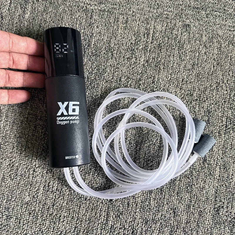 5W USB Rechargeable Oxygen Pump for Outdoor Fishing/Aquarium, Portable Aerator with 48H Runtime for Night Fishing 6