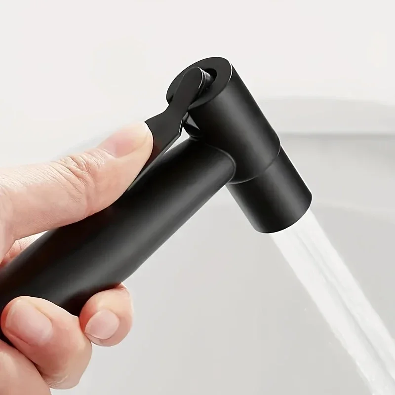 Stainless steel bathroom accessory set suitable for bathrooms, modern dual-mode bathroom with dual outlet angle valves