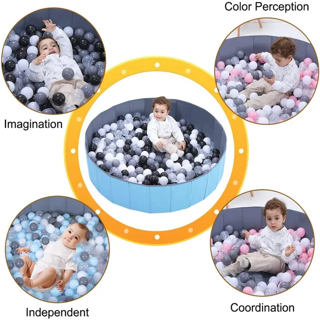 Folding Baby Toys Ball Pool Portable Baby House Ocean Indoor Outdoor Games Kids Playing House Room Decor Baby Birthday Gift 3