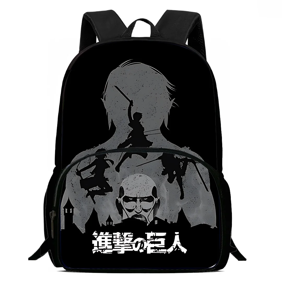 thumbnail image 1 of Mochilas para niños Attack on Titan, regalo de cumpleaños para niños y niñas, mochilas escolares para niños, mochilas duraderas de gran capacidad para acampar, 1 of 5