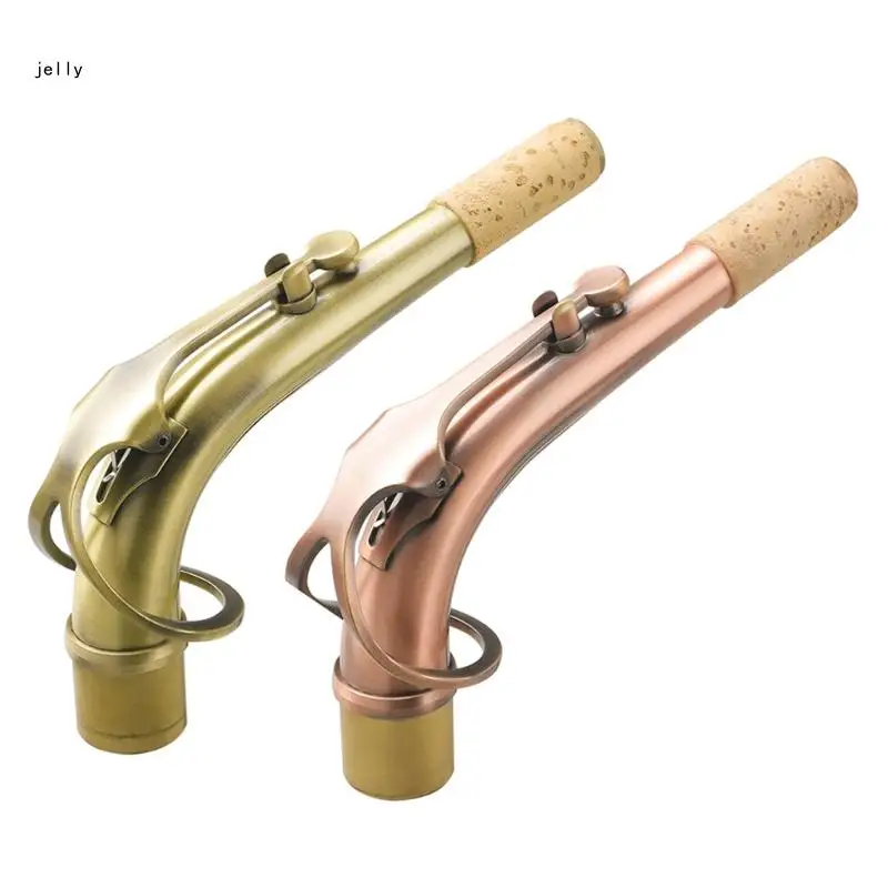 

448C Alto Saxophone Sax Bend Neck Replacement Part Brass Material Saxophone Bend Neck