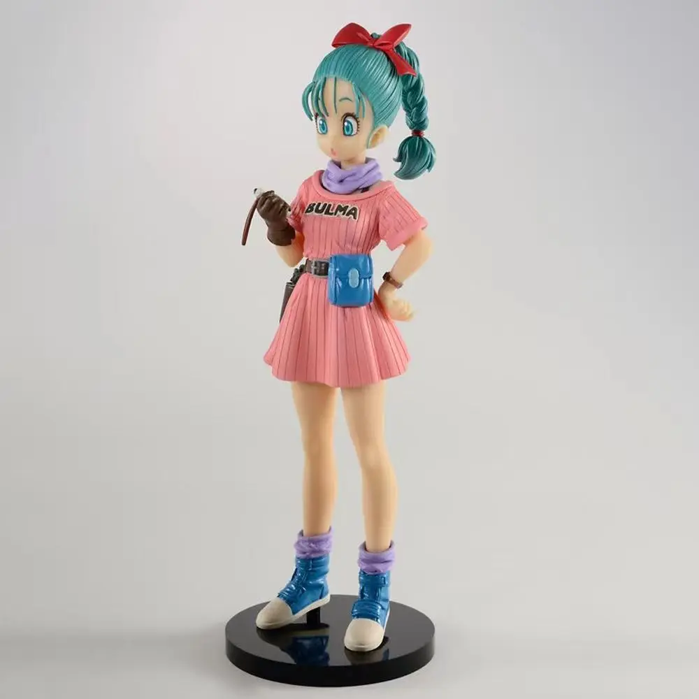 15cm Dragon Ball Figures Childhood Bulma Action Figurine Pvc Statue Model Doll Collectible Room Decoration Gifts
