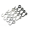 Stainless Steel Hook Hanging Tube Pipe Rod  for Kitchen Wardrobe Bathroom 2