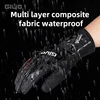 Giyo S-15 Winter Cycling Gloves Waterproof Thermal Touch Screen Gloves SBR Filling Shock Absorbing for Riding Skiing Climbing 4