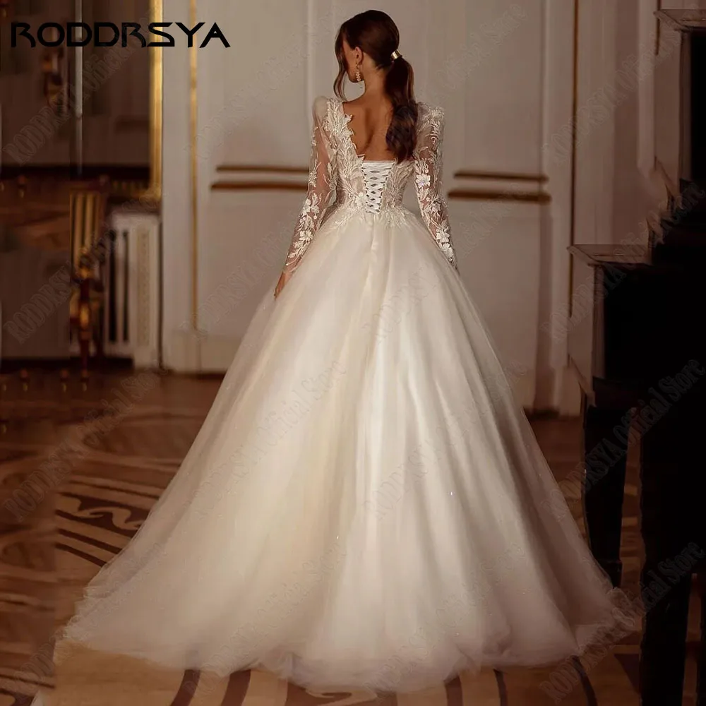 Рисунок 4 - Roddrsya Свадебное платье с длинными
