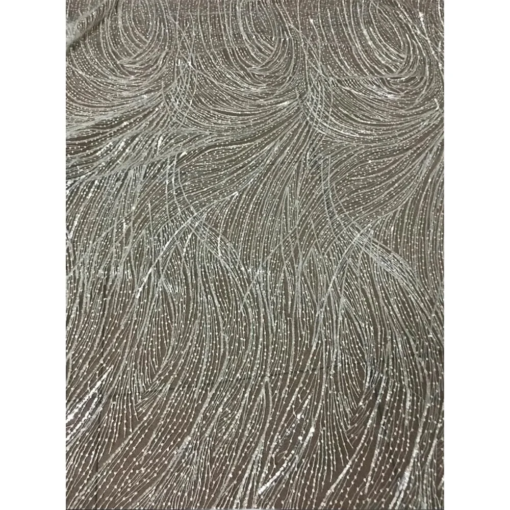 

Кружевная ткань, ZH-71116, африканская сетчатая кружевная ткань, с блестками, горячая Распродажа, 5 ярдов/партия