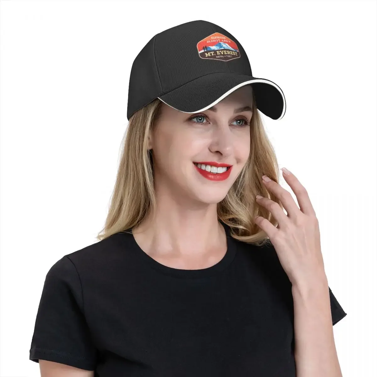 Mt Everest Nepal Tibet - Colorful Mountain Trekking Badge Cap Fashion Casual Baseball Caps Adjustable Hat Summer Baseball Hats 5