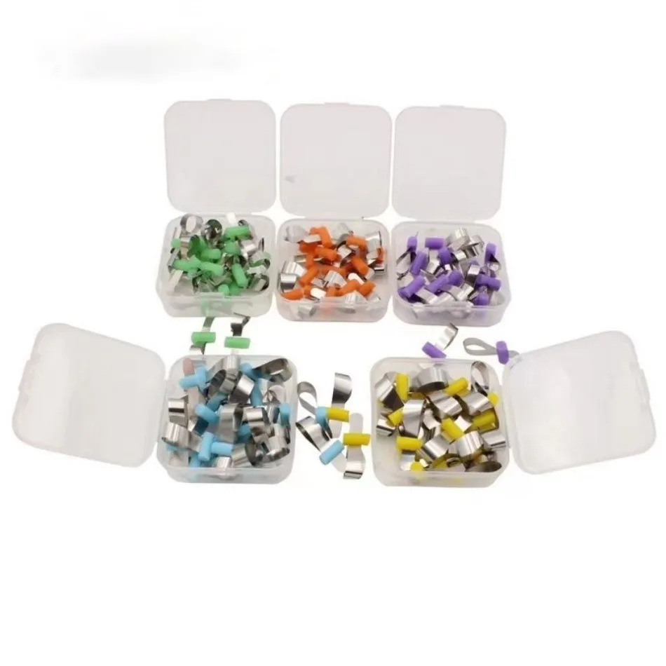 Matrici Metalliche Dentali Bande Automatrix Senza Fermi Con Armadietto Che Forma Foglio Ortodontico Componibile Sagomato