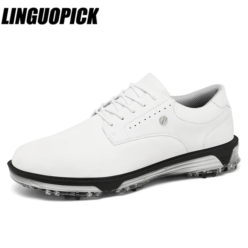 Golf Shoes Men Waterproof Breathable Golf Sneakers Women Spikeless Sports Shoes Walking outdoor sport Golfing Footwear