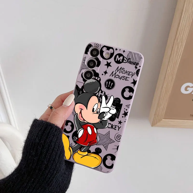 Mickey Mouse Disney Phone Cases Samsung S21 Minnie Mickey Mouse