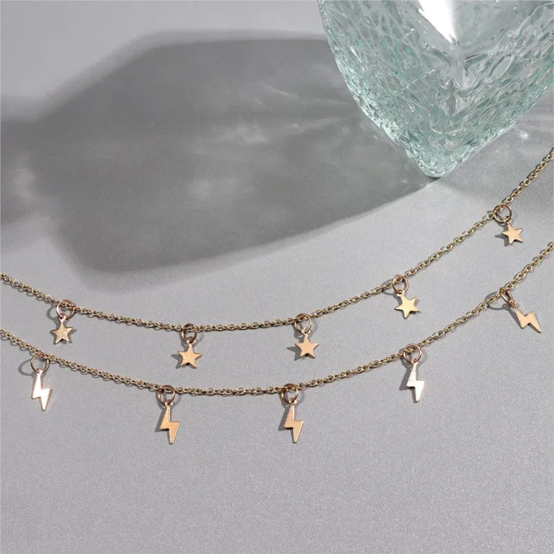 Trendy Jewelry Star Choker Brandy Melville Lovisa Gold Star