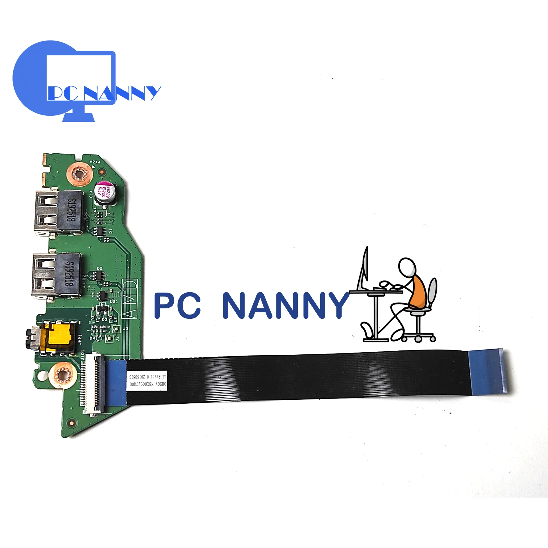 

PCNANNY FOR Acer Nitro 5 AN515-42 USB Audio Connector Board LS-G021P