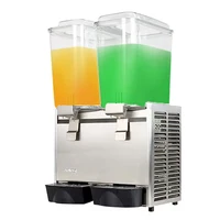 Double-cylinder Cold And Hot Beverage Machine Commercial Macker Stall Small Cafeteria Sour Plum Juice Dispenser 1