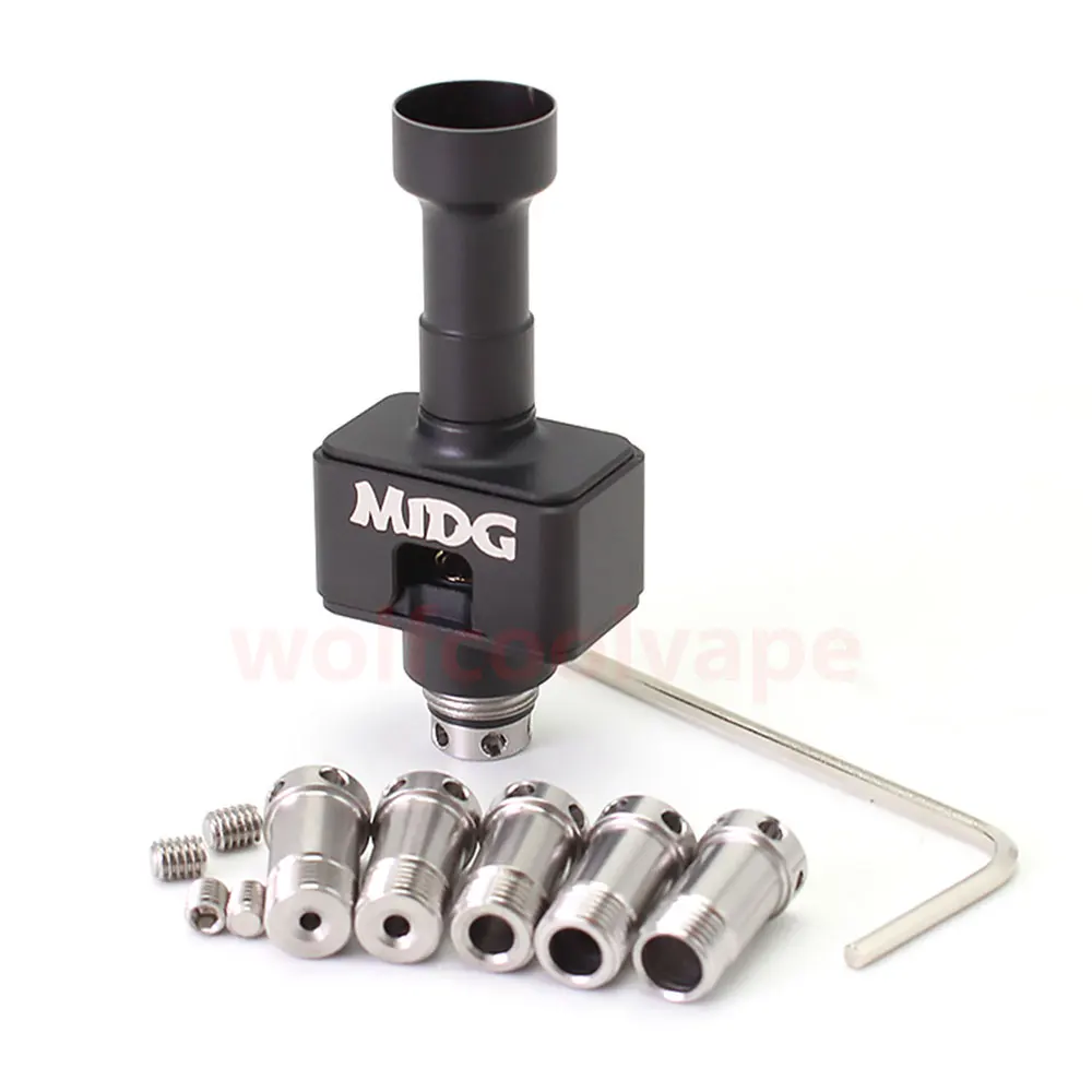 

SXK Unkwn Midg Style RBA Bridge for Billet / BB / Boro Tank 316SS Air Pins 1.2/1.5/2.5/3/3.5/4.0mm