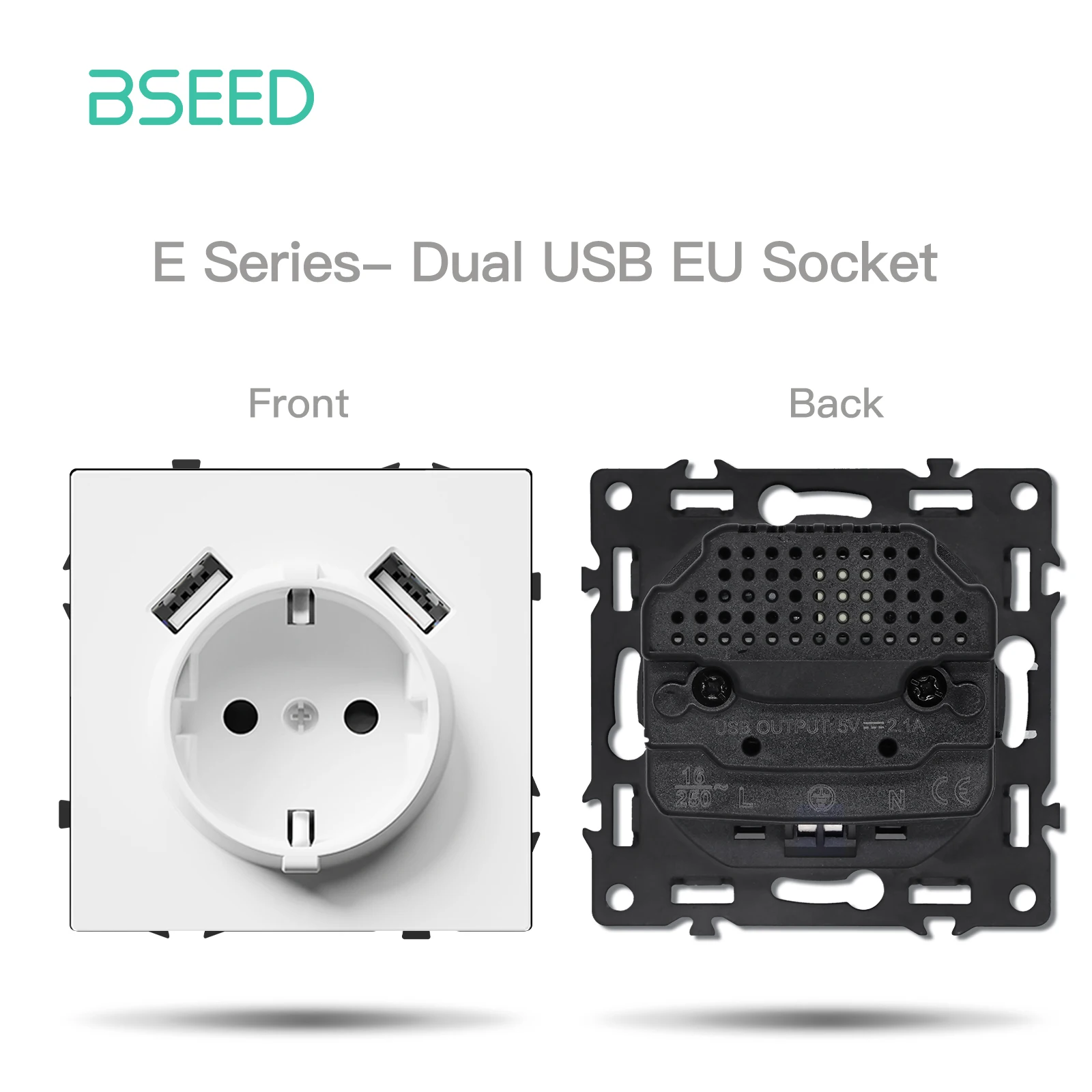 Dual USB Socket Part