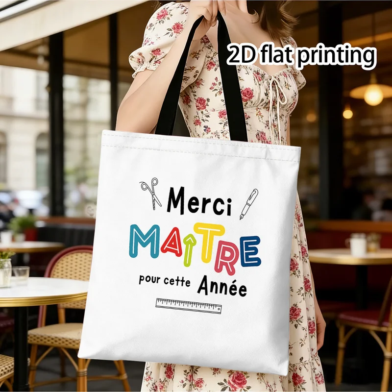 Versatile Foldable Tote Bag with Stylish Print