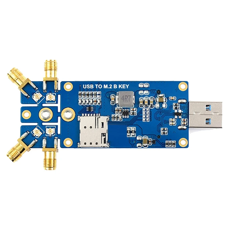 Waveshare 5G  Ȯ , 4 ׳ USB3.1 ̽, M.2 (NGFF) Ű,    
