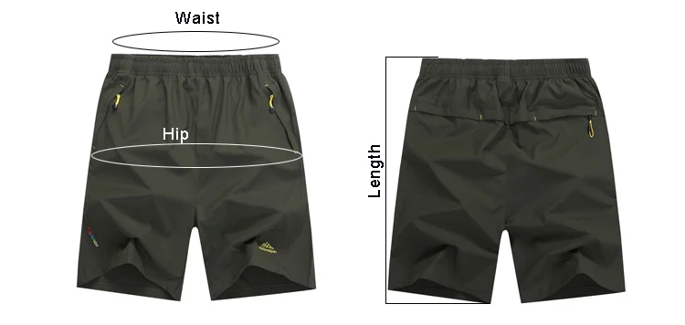 Description Picture 3 of itemMen Summer Fishing Shorts Trekking Quick Dry Outdoor Breathable Thin Sports Mountaineering Ultraviolet-proof Hiking