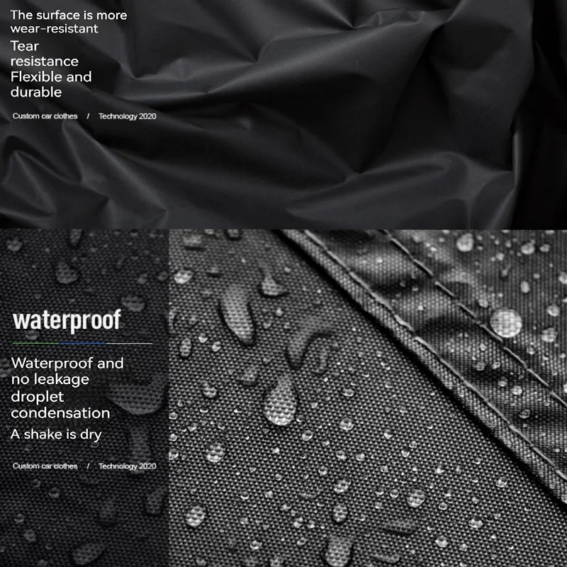 For Roewe RX3 210T Full Car Covers Outdoor Uv Sun Protection Dust Rain Snow Protective Car Cover Auto Black Cover