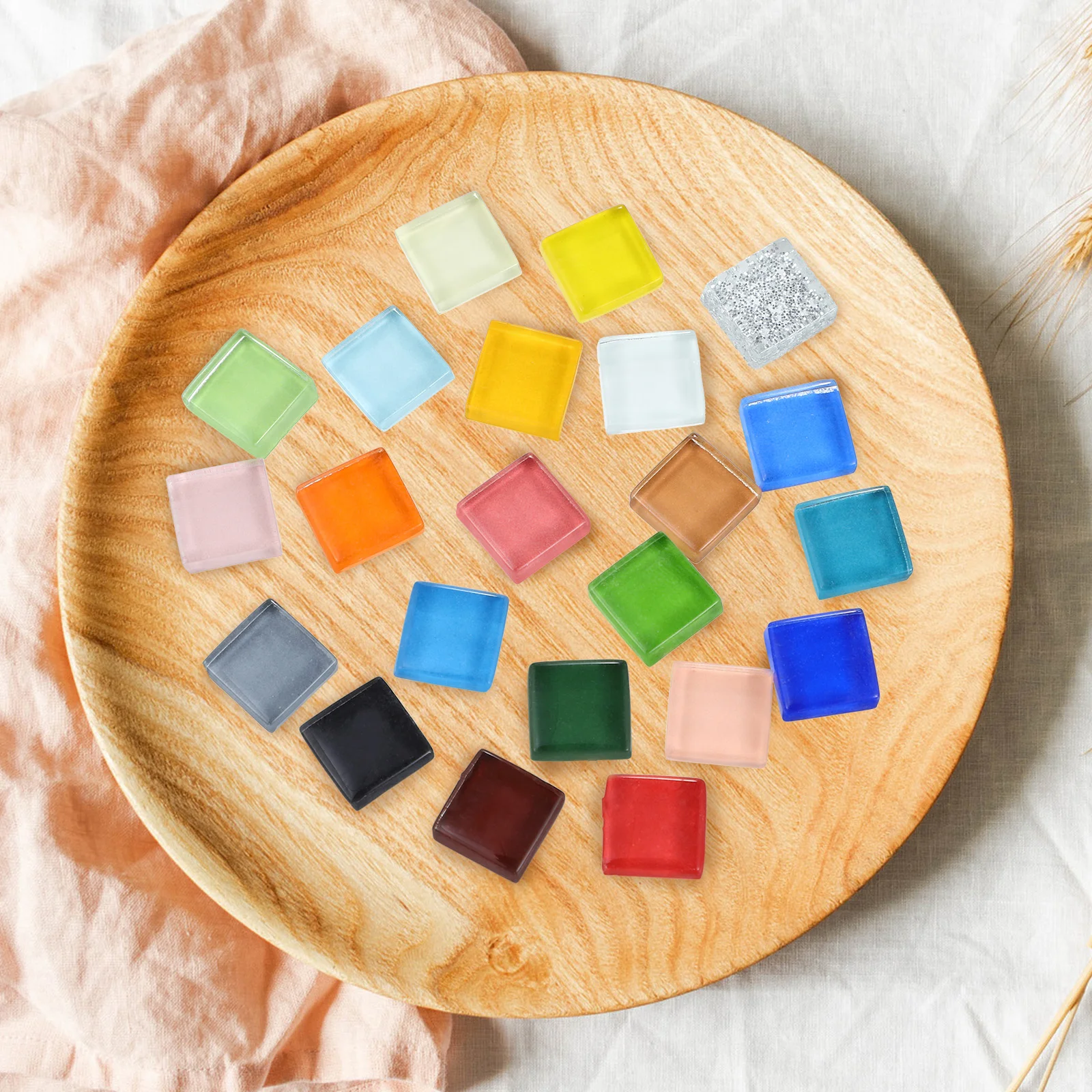 Mixed Color Crystal Glass Tiles 3