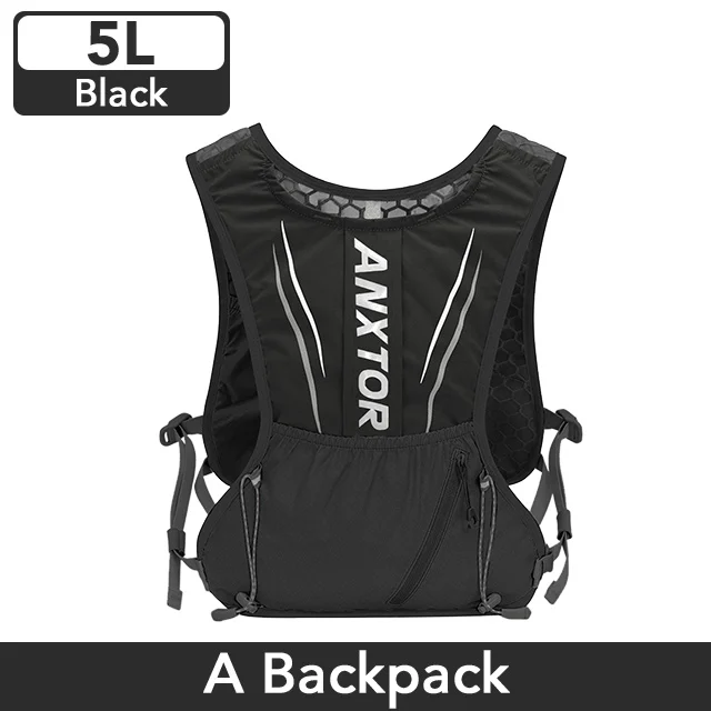 Lightweight Ultra-Portable Hydration Vest for Running, Biking, and Hiking, 5L Capacity