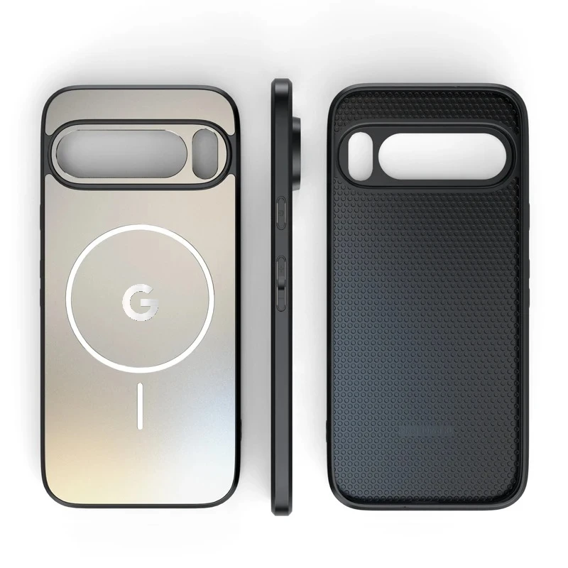 Enhanced Magnetic Phone Case with MagSafe Wireless Charging - Shockproof and Anti-Drop Protection