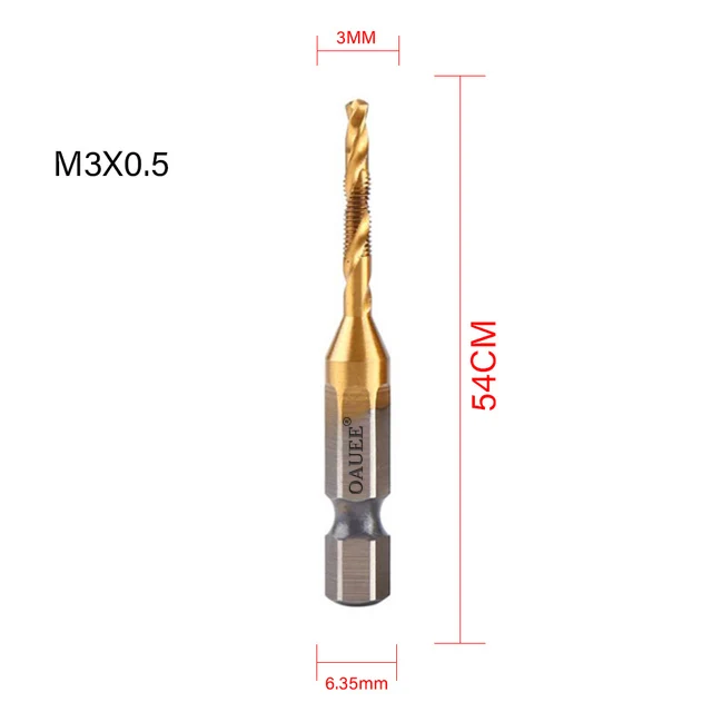 M3X0.5 Golden