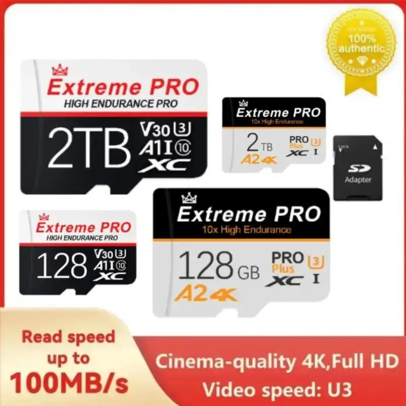 Memory Sd Card 128Gb 256Gb 512Gb Ad Alta Velocità Class10 Sd/Tf Flash Card Per Smartphone Table Pc Camera Flash Mini Sd Card