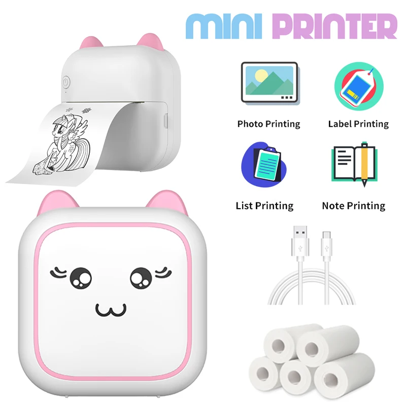 Portable Mini Wireless Photo Printer 1