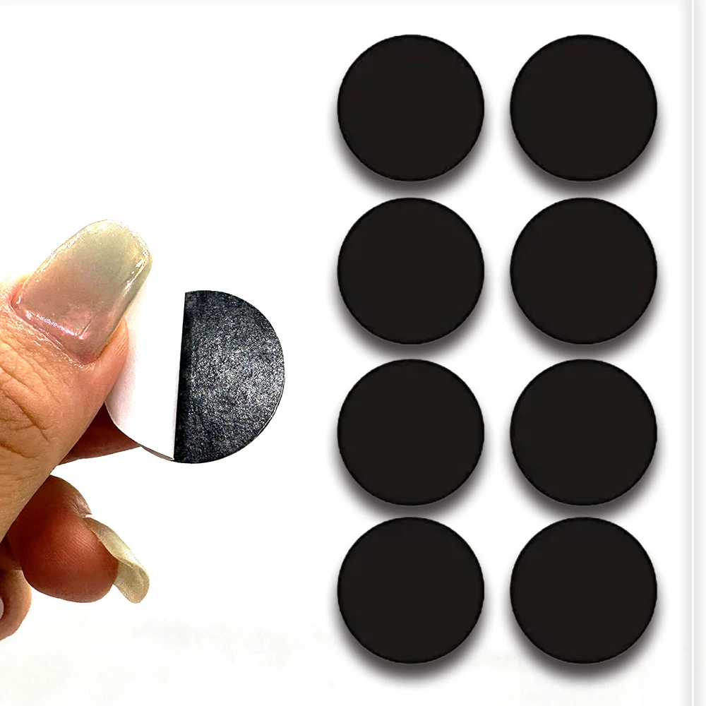 Black Ntag 215 Tags NFC Phone Available RFID Stickers Adhesive Label NFC Ntag215 Self-adhesive Tag 13.56MHz ISO14443A Sticker 6