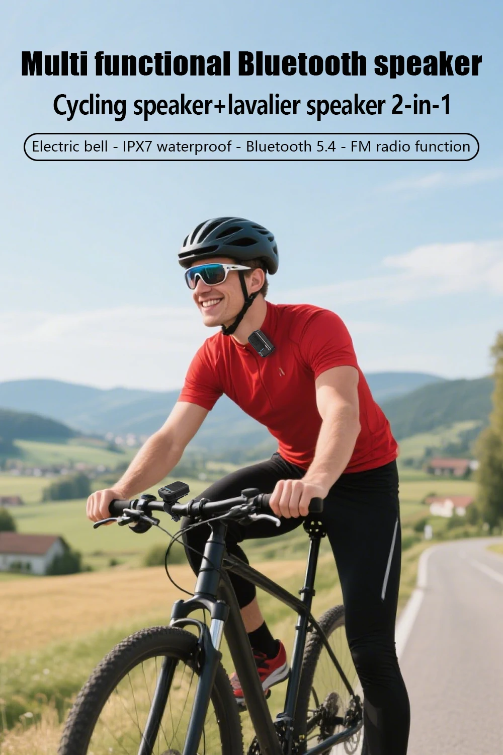 2025 New Outdoor Waterproof Portable Bluetooth Speaker Mini Cycling Speaker Bicy