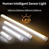 Smart Motion Sensor Night Light Wireless Rechargeable Led Night Lights Kitchen Cabinet Closet Bedroom Night Lamp Room Decoration 5