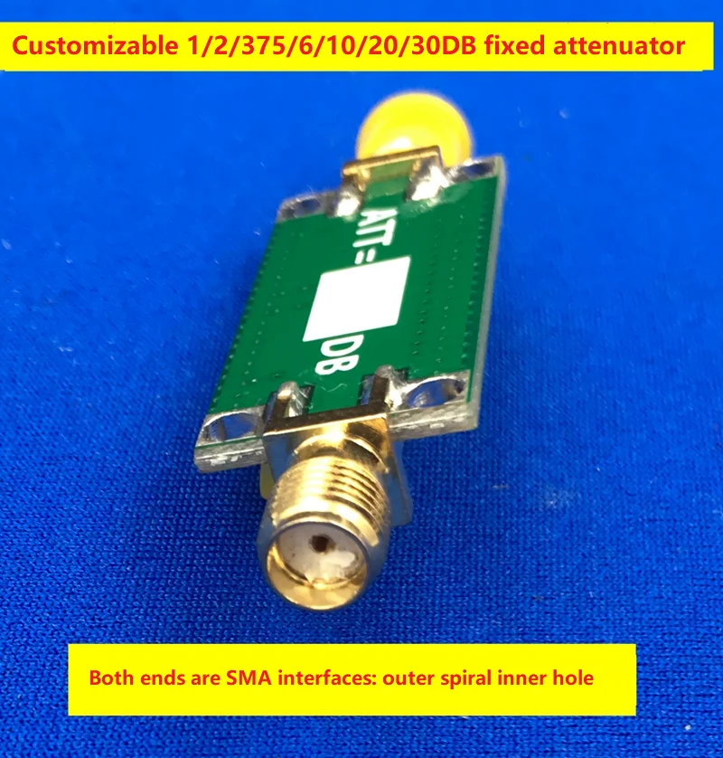 고정 이득 감쇠기, RF 감쇠기, 1dB, 2dB, 5dB, 10dB, 20dB, 30dB, 0-3GHz