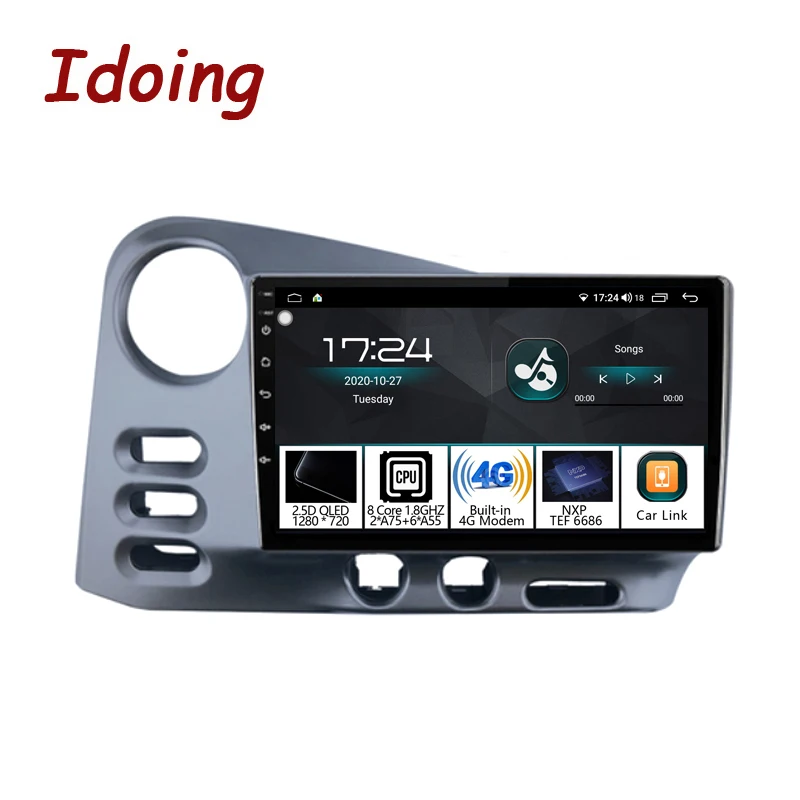 

Idoing Car AndroidAuto Carplay Radio Player For Toyota Matrix 2 E130 E140 For PONTIAC Vibe 2002-2008 Head Unit Navigation Stereo
