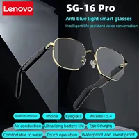 Lenovo New SG-16 Pro Smart Audio Glasses Air Conduction Wireless Bluetooth HD Headset Dustproof Waterproof Microphone Sunglasses - Image 2