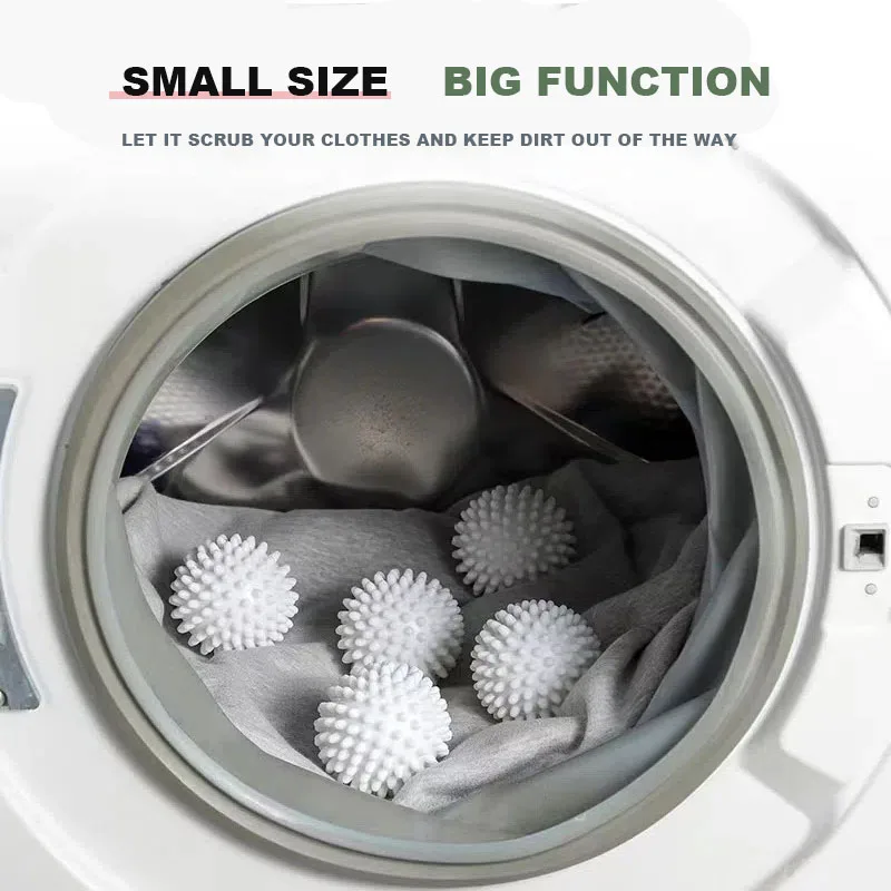 Reusable PVC Laundry Balls Dog and Cat PetHair Cleaning Tools Washing Machine Decontamination and Anti-tangle Laundry Ball