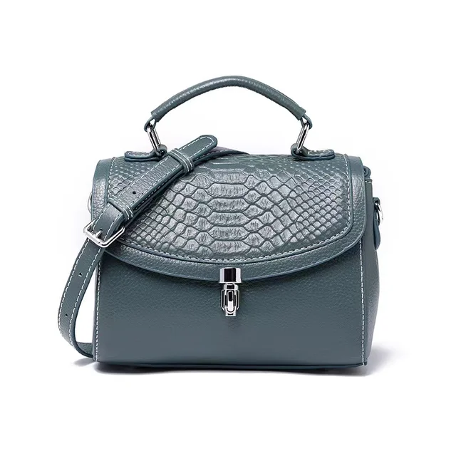 Women s Bag Genuine Leather Lady s Handbag New Crocodile Pattern Crossbody Shoulder Bag Fashion Trend