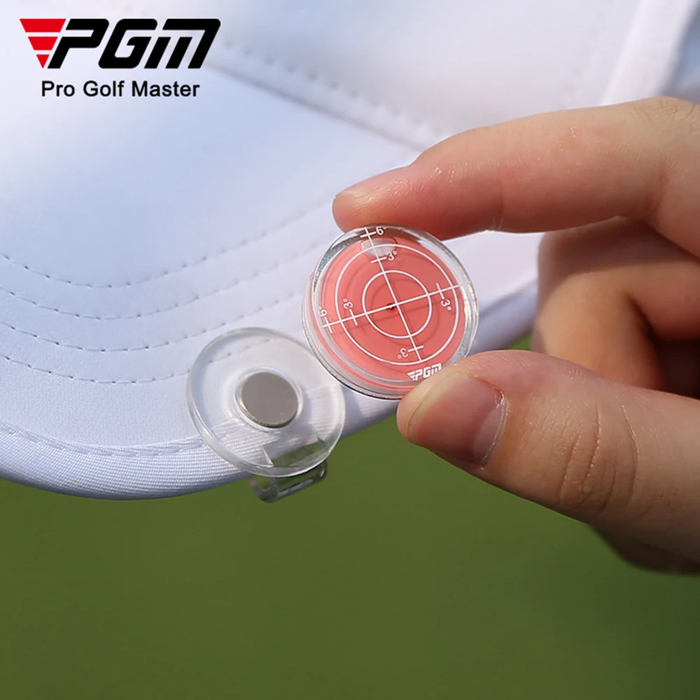 Golf Slope Putting Level, Reading Ball Marker, Hat Clip, Sports Training Gift, Leveler Magnetic Cap Clamp, Ball Position Mark