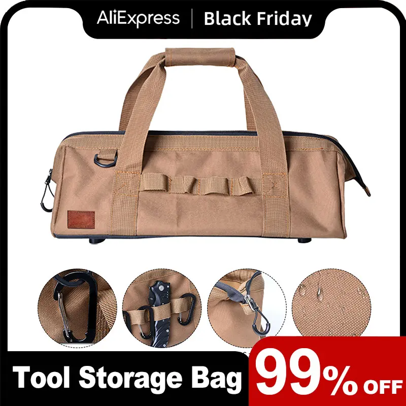 Storage Bag Camping Storage Bag Tool Storage Bag Multiple Purpose Carry Bag Large Capacity Camping Accessories Tool Sundry Box Outdoor Tent Peg Nails Bags