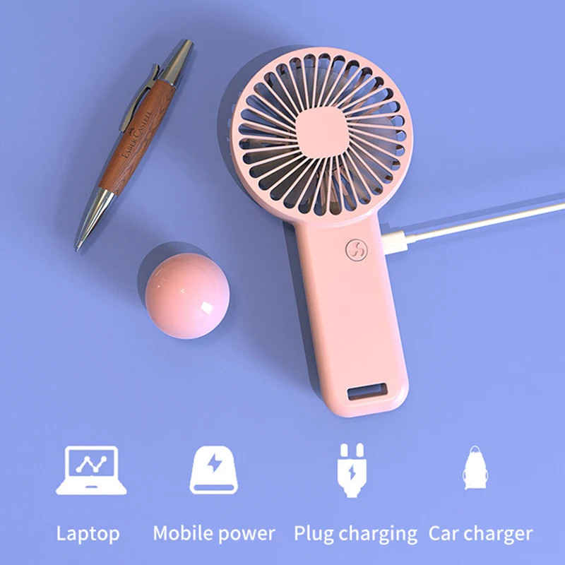 

Ручной мини-вентилятор с зарядкой от USB, 800 мАч