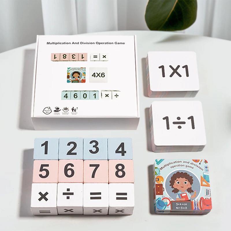 Multiplication and Division Game Learning Teaching Aids Educational Toys Math Toys For Children