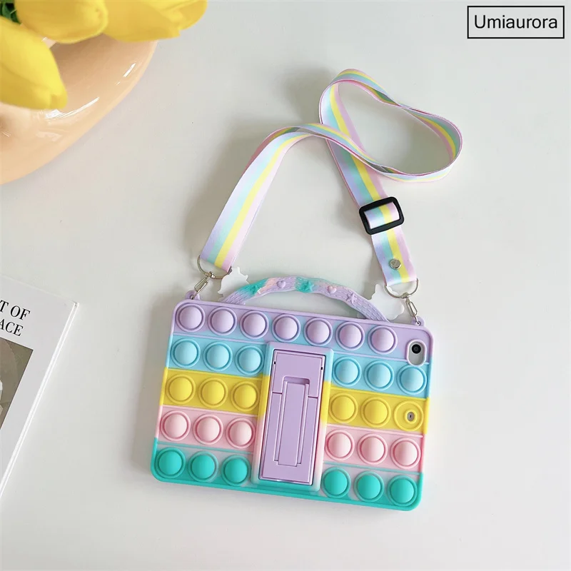 Cartoon Handle Unicorn Tablet Case para Crianças Capa para Lenovo Tab m8 Fhd 8.0 Tb8505f Tb9505x Tb-8505f 3rd Gen Tb-8505f - Imagem 2