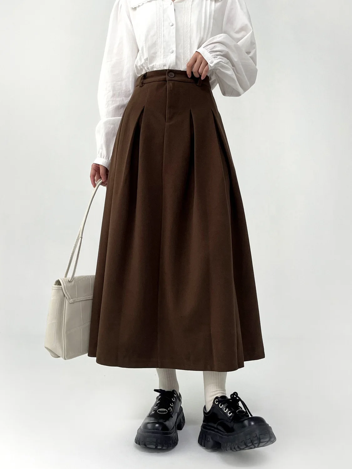 スカート [PLZPROJECT] PLEATED SKIRT Amazon.com: Generic High Waist Lace Up Pleated Skirt Women