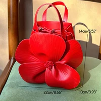 JIOMAY Bucket Purse Flower Bag – French Mini Tote, Luxury Designer Handbag, High-Quality Drawstring Makeup & Shoulder Bag for Women - Image 5
