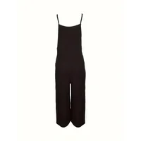 Plus Size 1XL-5XL Women's Casual Pocket Wide Leg Jumpsuit Ladies Fashion Loose Sleeveless Pants - Image 6