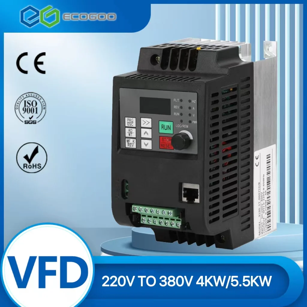 

2.2kw/4kw /5.5kw/7.5kw/11kw 220v single phase input 380v 3 phase output AC Frequency Inverter AC drives /frequency converter