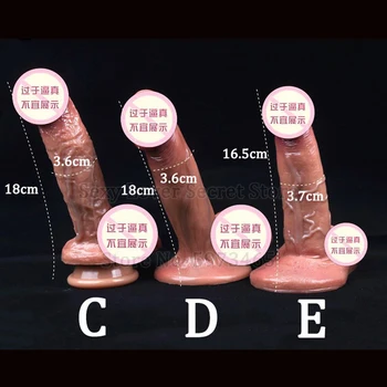 Realistic Penis Huge Dildos for Women Lesbian Toys Big Fake Dick Silicone Females Masturbation Sex Tools Adult Erotic Product 4