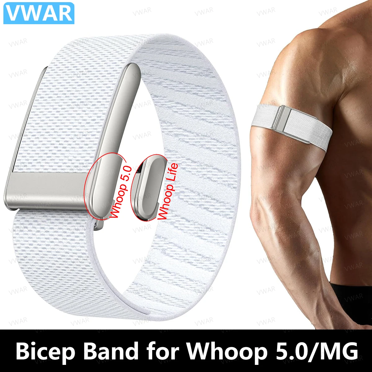 Breathable Nylon Bicep Band - Resistant Arm Strap