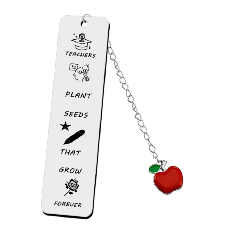 New Bookmark Pendant School Teacher Gift Pretty Stationery Child Award Book Marks Tassel Students Book Clip Office Supplies